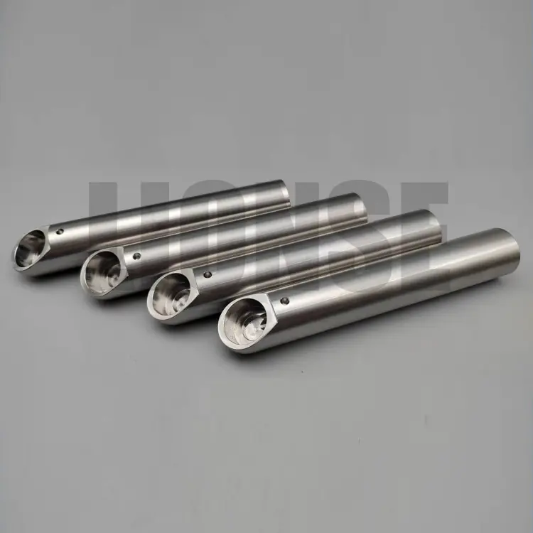 CNC Precision obrábění nerezové oceli 304 kulatých potrubí